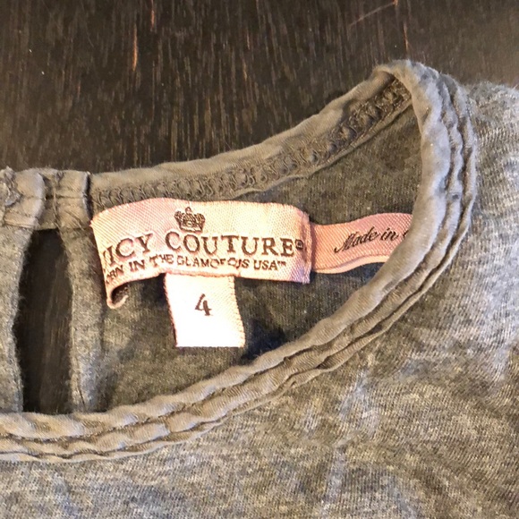 Juicy Couture Girls Blue Dress Size 4 4T - Picture 3 of 6